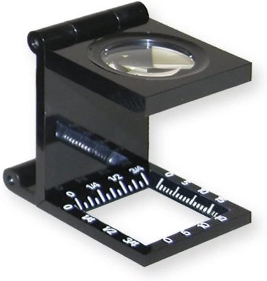 LinenTest 6 5x Vergrootglas en Draadteller met Meetschaal (LT-20)