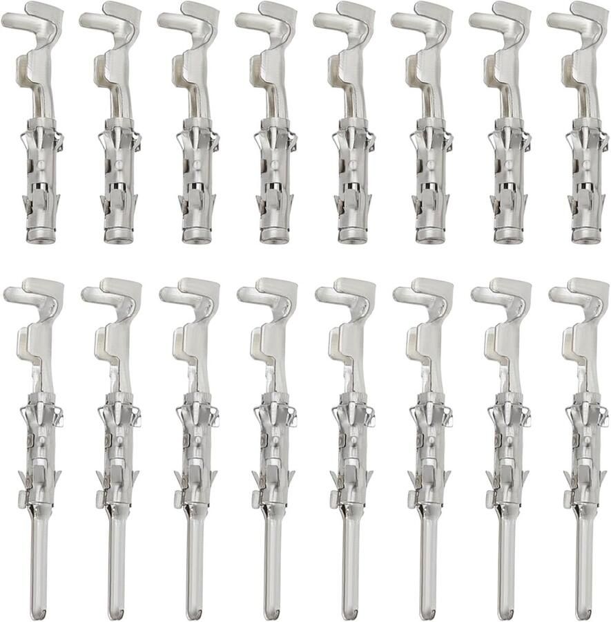 Lord of the Tools 50 stks 1.5mm Crimpkontakte Automotive Connector Contact Crimp Socket 72585 929975-1 962982-1 Auto Reparatie Contact Pin voor DIN AMP Aansluiten