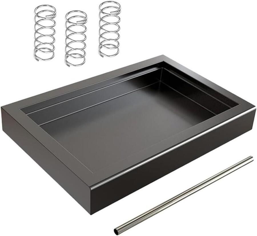 Low Drip Tray Kit Espresso Machine Drip Tray Espresso Bereiding Verbeteren Ruimtebesparend Profiel