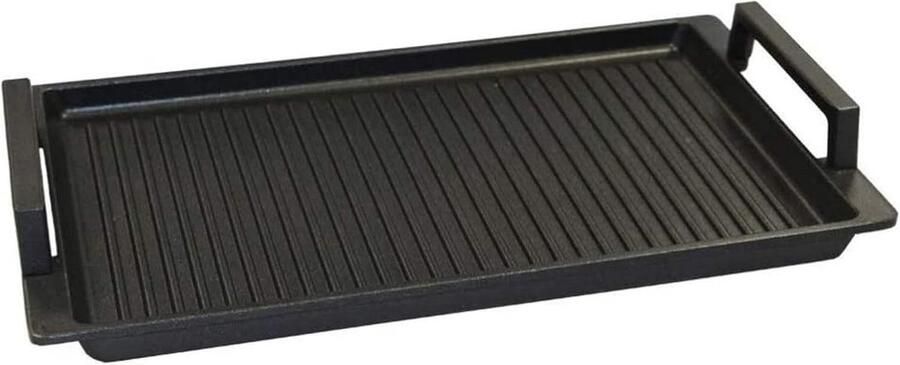 LP1003-3 grillplaat met handgrepen aluminium gietijzer 41 x 24 cm - Foto 1