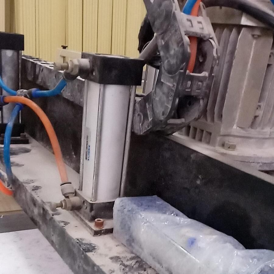 Luchtcilinder Dubbele Actie Pneumatische Cilinder Industriële Automatisering Verstelbare Buffer 40 mm Boring Aluminium