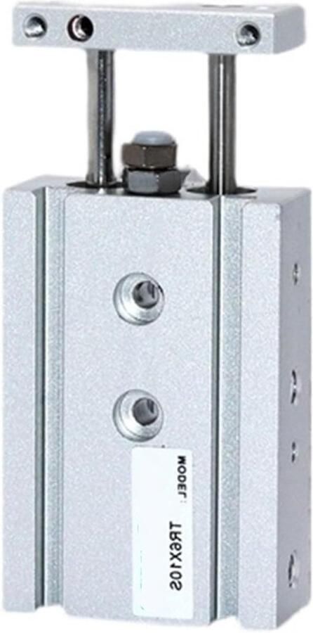 Luchtcilinder Dubbele Stang Pneumatische Cilinder Industriële Automatisering Versterkte Dubbele Stang TR10x80 Metaal