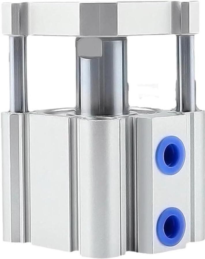 Luchtcilinder Dubbelwerkend Industriële Automatisering Geleidingsstaaf Compact Slag 100mm Metaal
