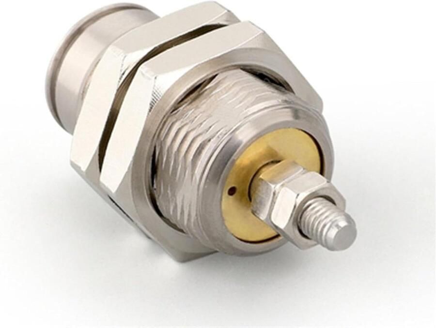 Luchtcilinder Enkelwerkend Industriële Automatisering Spring Pin Naald 1 Stuks Zilverkleurig