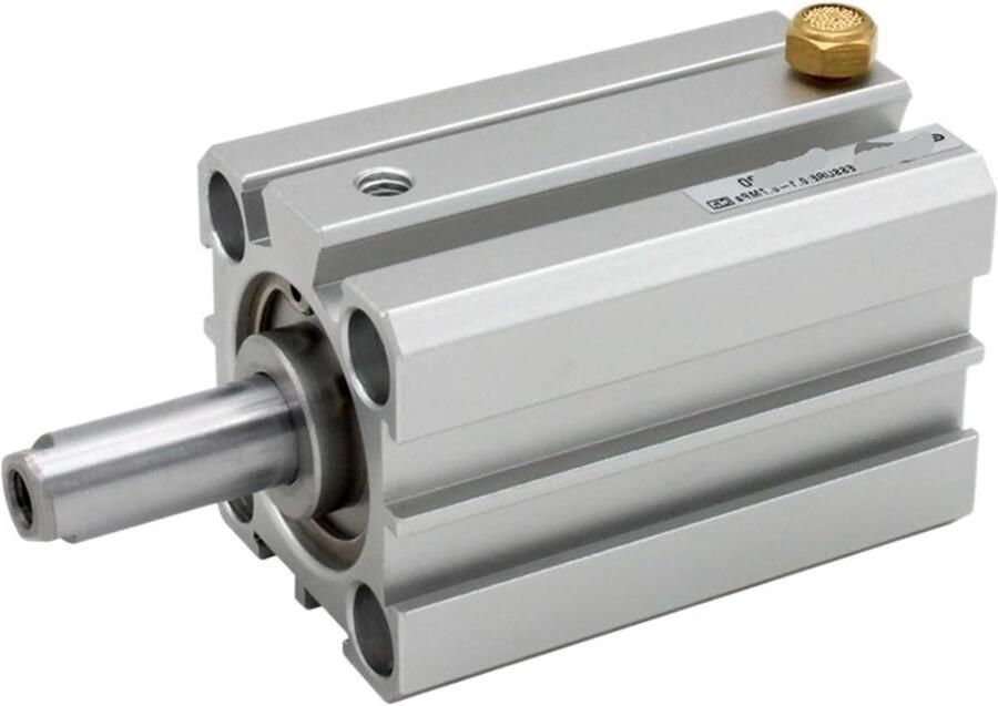 Luchtcilinder Enkelwerkend Industriële Automatisering Compact Ontwerp 50mm Slag Metaal