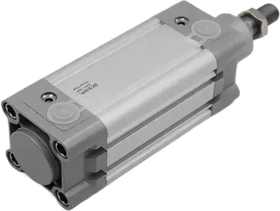 Luchtcilinder Pneumatische cilinder Industriële Automatisering Aluminium Constructie Boring 50mm Zilverkleurig