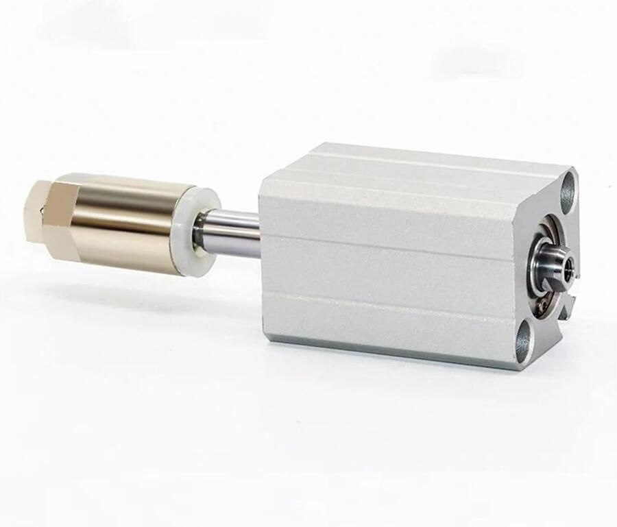 Luchtcilinder Pneumatische Cilinder Industriële Automatisering Compact Ontwerp 50 mm Zilver
