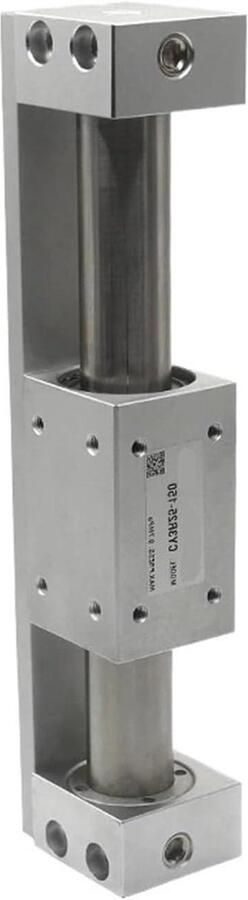 Luchtcilinder Pneumatische cilinder Industriële automatisering Direct gemonteerd 150 mm slag Zilver