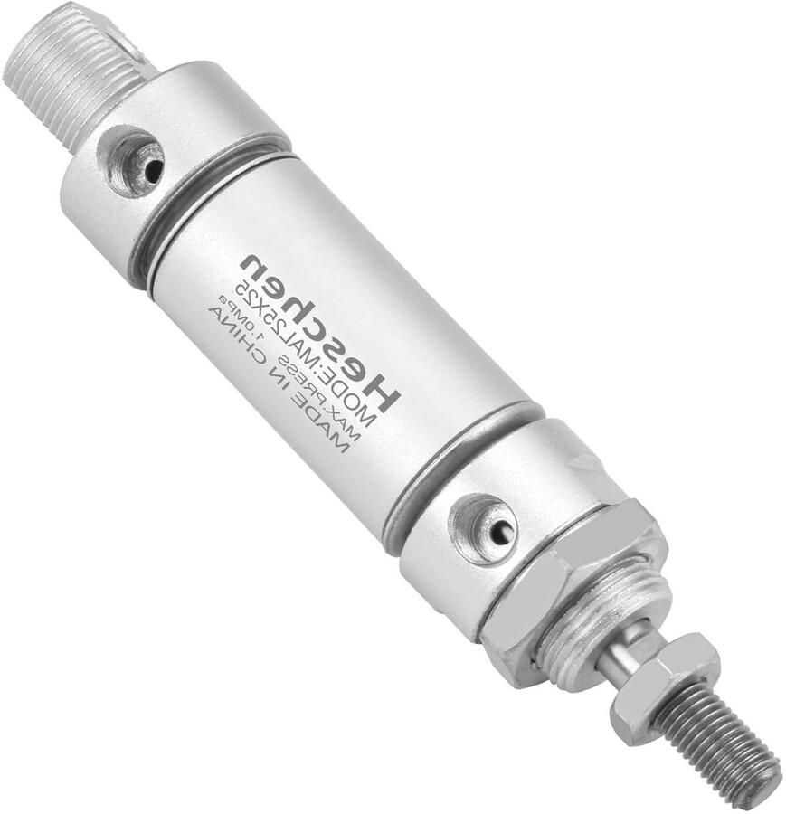 Luchtcilinder Pneumatische cilinder Industriële automatisering Dubbelwerkend 25mm boring Metaal