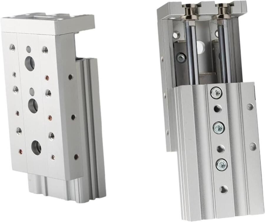 Luchtcilinder Pneumatische cilinder Industriële automatisering Harde oxidatiebehandeling 12 mm boring Metaal