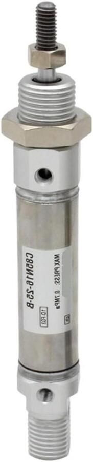 Luchtcilinder Standaard Dubbelwerkend Mini Industriële Automatisering Enkele Stang Boring 10mm Slag 175mm Metaal