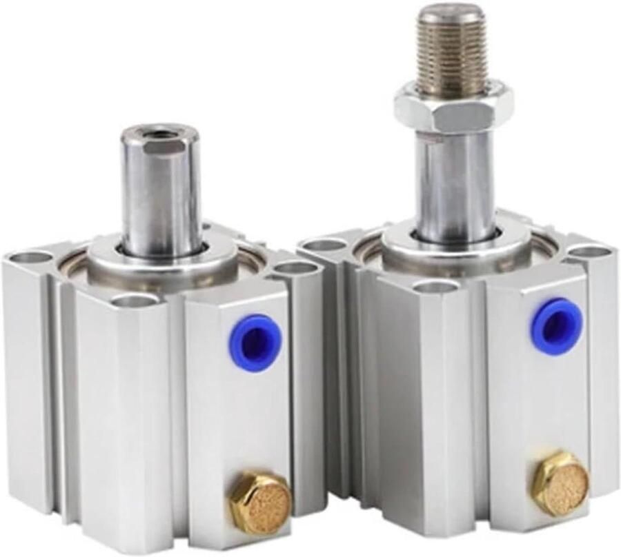Luchtcilinder Veerpers Cilinder Industriële Toepassingen Dubbelwerkend Ontwerp 32 mm Boring Metaal