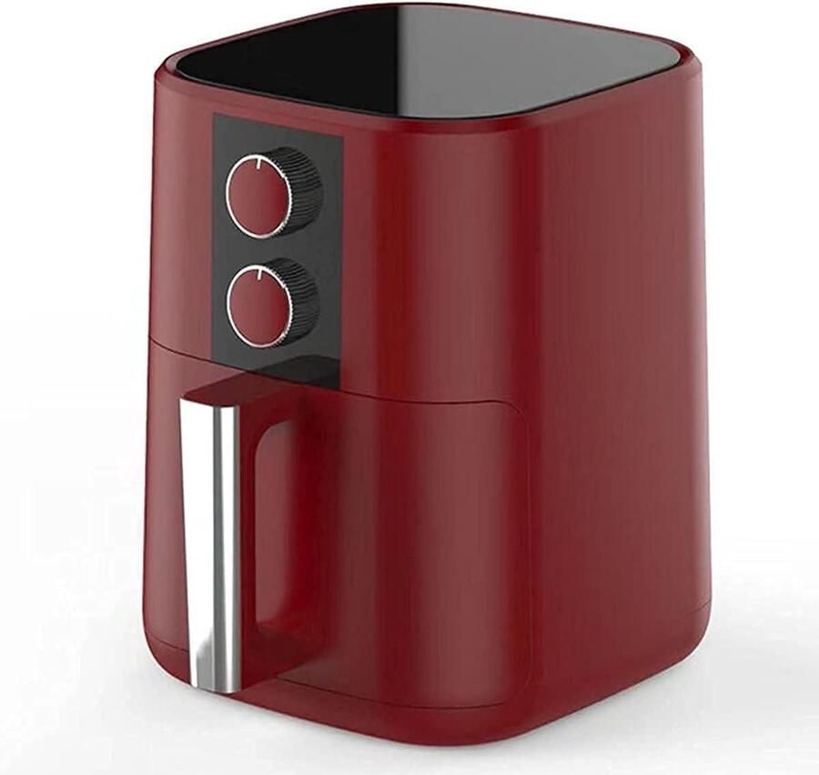 Luchtfriteuse 5L Heteluchtoven Gezond Koken Minder Vet 5 Liter Zwart