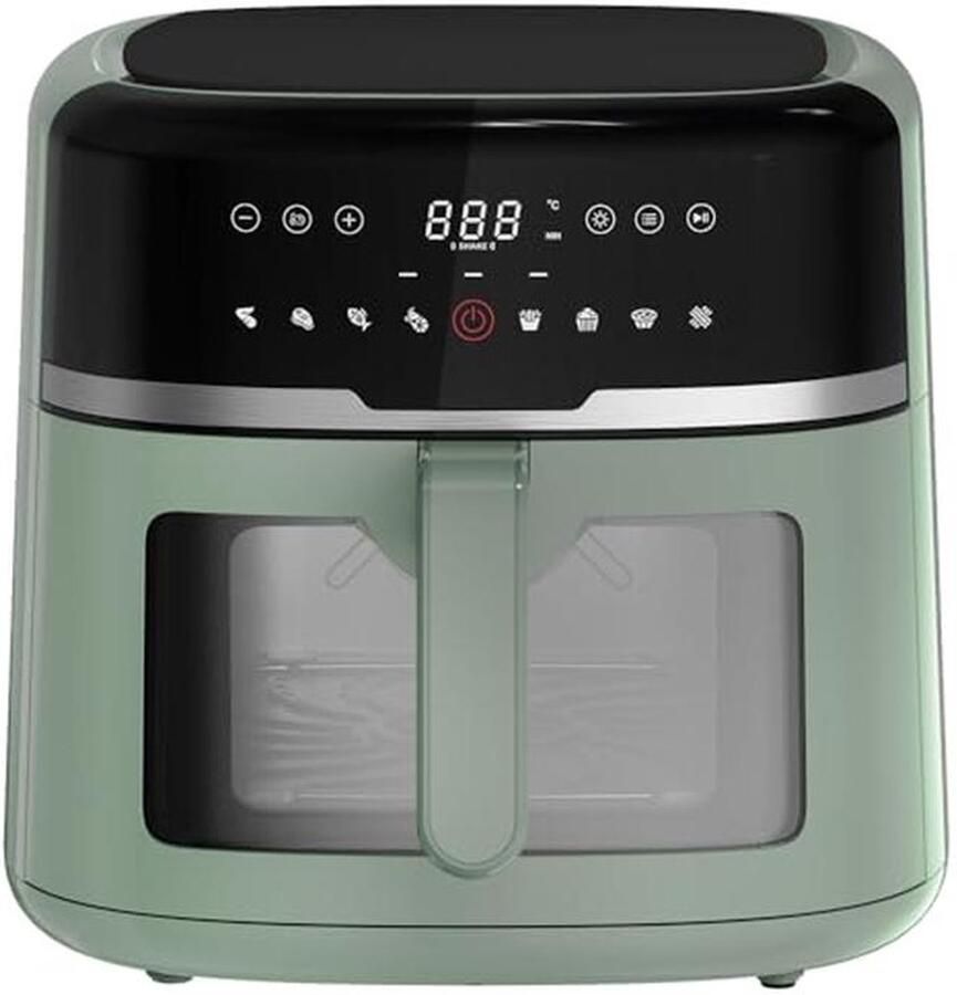 Luchtfriteuse 8 3 liter met digitaal display en 8 programma's