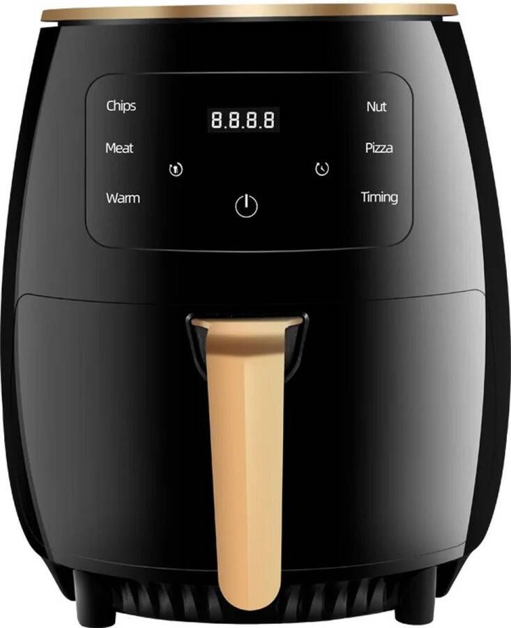 Luchtfriteuse airfryer smart touch 4 5 liter 1400w zwart