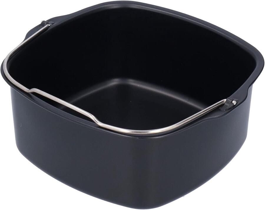 Luchtfriteuse Bakpan Luchtfriteusepan Food Grade Ijzeren Friteuse Taartbakpan voor HD9925 HD9860 HD9905 01 Friteuse (18cm)