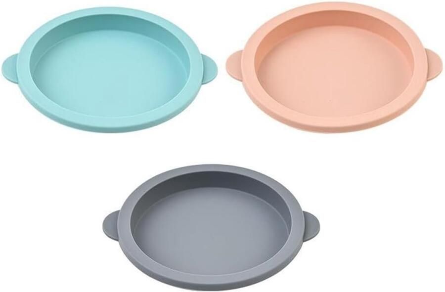 Luchtfriteuse eiervorm 3 stuks rond anti-aanbaklaag perfect voor pannenkoeken ShopVlot