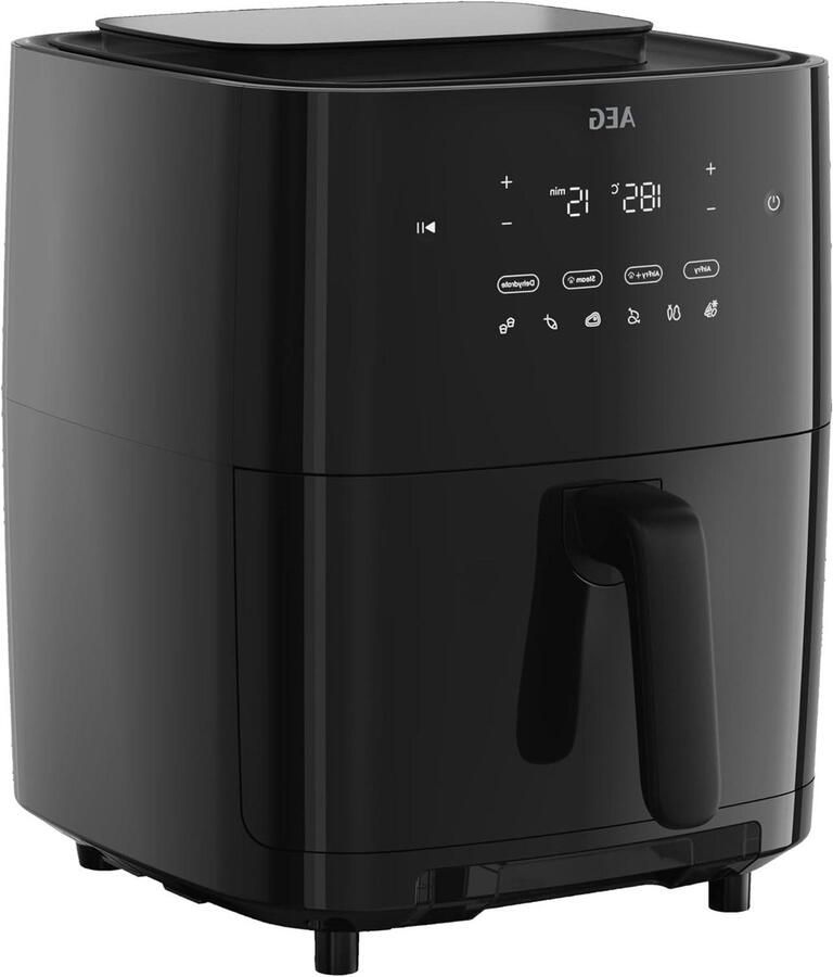 Luchtfriteuse met Stoom Heteluchtfriteuse Airfryer Gezond Koken Met Stoomfunctie 69 Liter Zwart