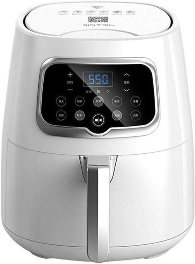 Luchtfriteuse Mini Oven Multipot Airfryer Gezond Koken Instelbare Temperatuur 45 Liter Zwart