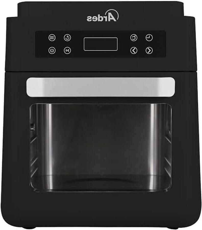 Luchtfriteuse Oven Heteluchtfriteuse XXL Gezond Koken Multifunctionele Oven 12 Liter Zwart