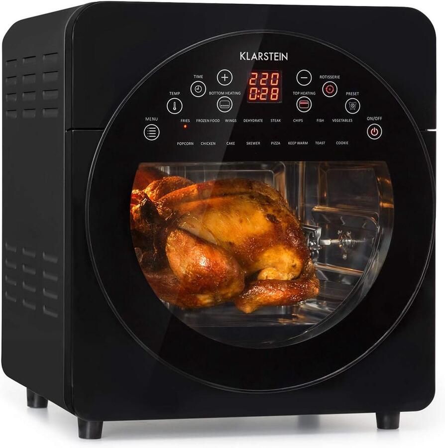 Luchtverwarming Frituurpan 14 L 1700W 16 Programma's Digitale Display Thermostaat 50-220°C Timer Gezond Koken