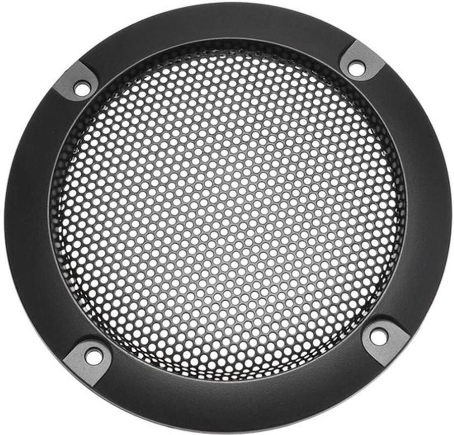 Luidspreker grill afdekking mesh decoratieve cirkel subwoofer beschermfolie 3 inch 95mm zwart