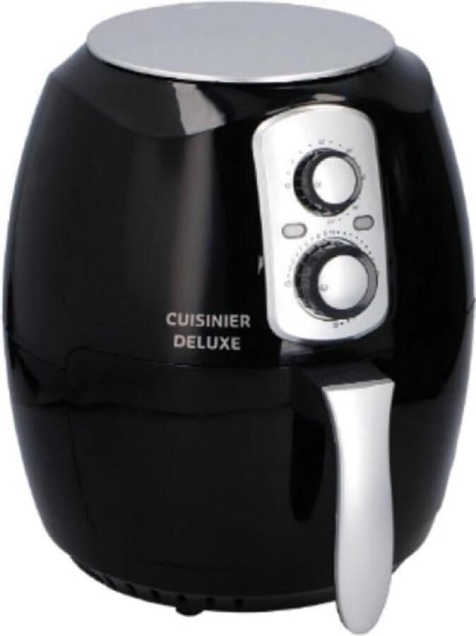 Luxe Airfryer Hete Lucht Oven Gezond Koken Ruime Capaciteit 36 Liter Zwart