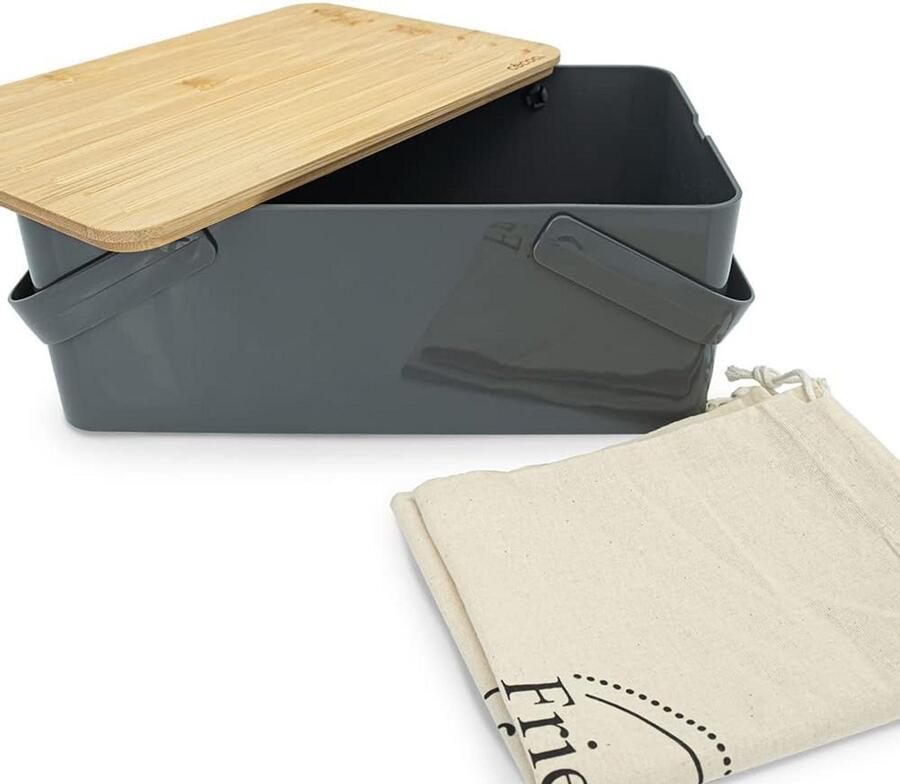 Luxe Broodtrommel van Hout voor Vers Brood Duurzame Broodbox