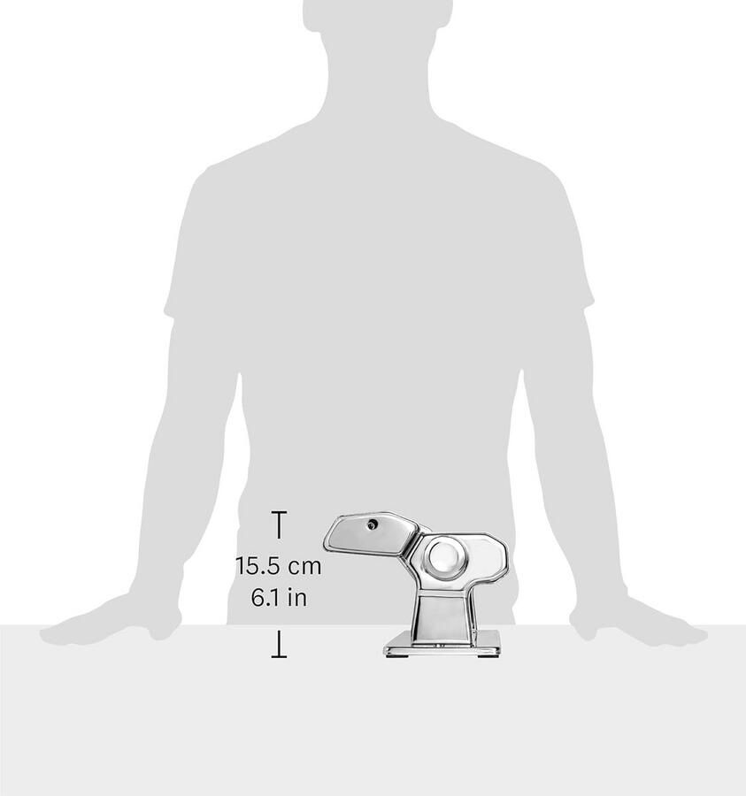 Luxe Handmatige Pastamachine van Staal voor Tagliatelle en Lasagne