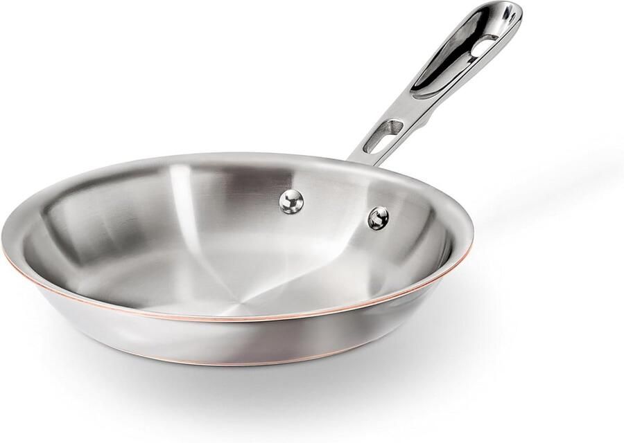 Luxe Koekenpan RVS 20 cm Ideaal voor Bakken en Schroeiend