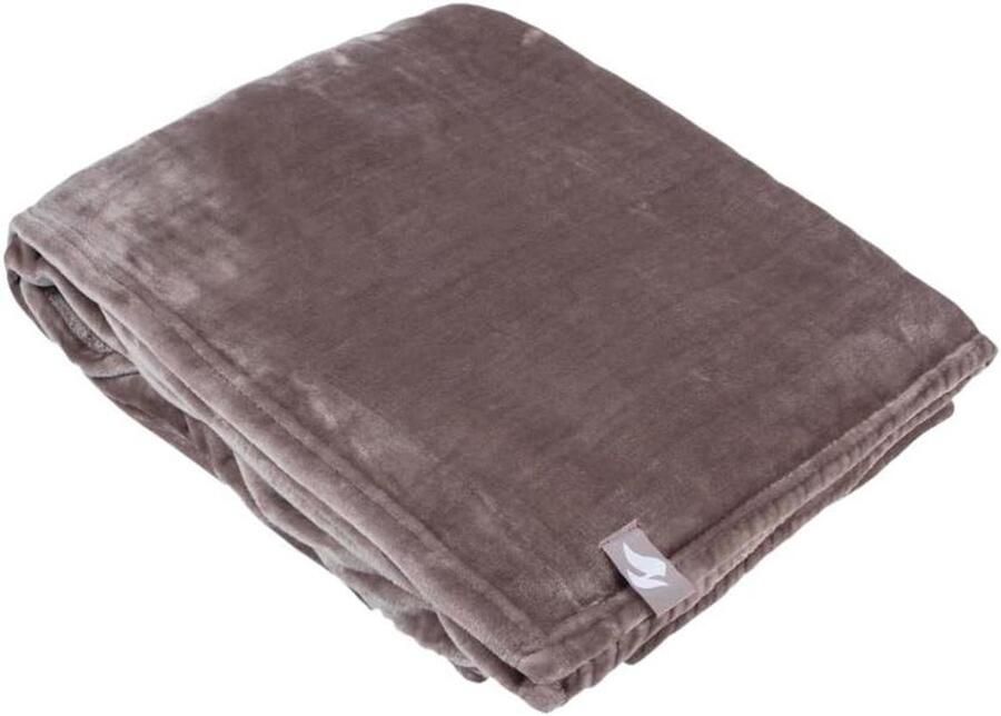 Luxe Plaid Warme deken Gezellig opwarmen Extra zacht fleece 180 x 200 cm Maan Rots