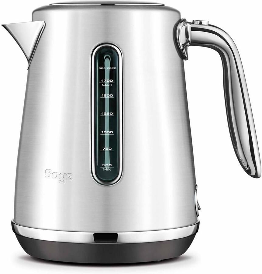 Luxe Stille Elektrische Waterkoker 1.7L Roestvrij Staal