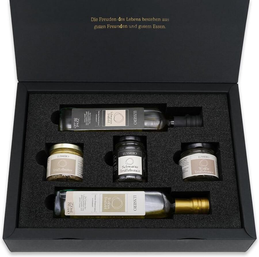 Luxe Truffel Geschenkset met Olie Boter en Sauzen voor Delen