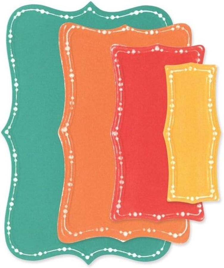Maak Unieke Kaarten met Snijmatrijs Set voor Notities en Frames