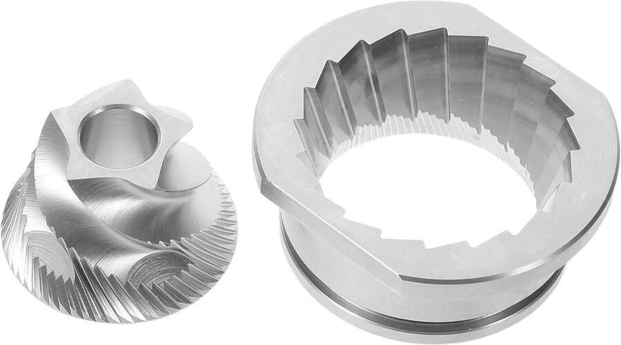 Maalschijf Koffiemolen Conische Maalschijf Espresso Malen Precisie Roestvrij Staal 48x41x20mm Zilver