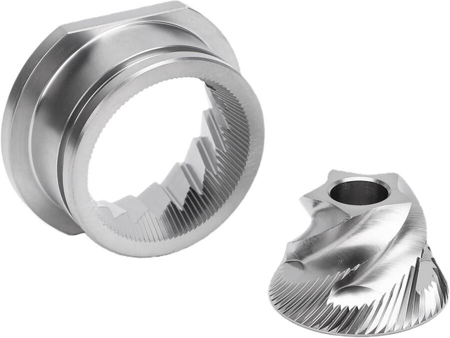 Maalschijven Koffiemolen Conische Maalschijven Vervangend Koffie Malen Roestvrij Staal 48 mm Zilver