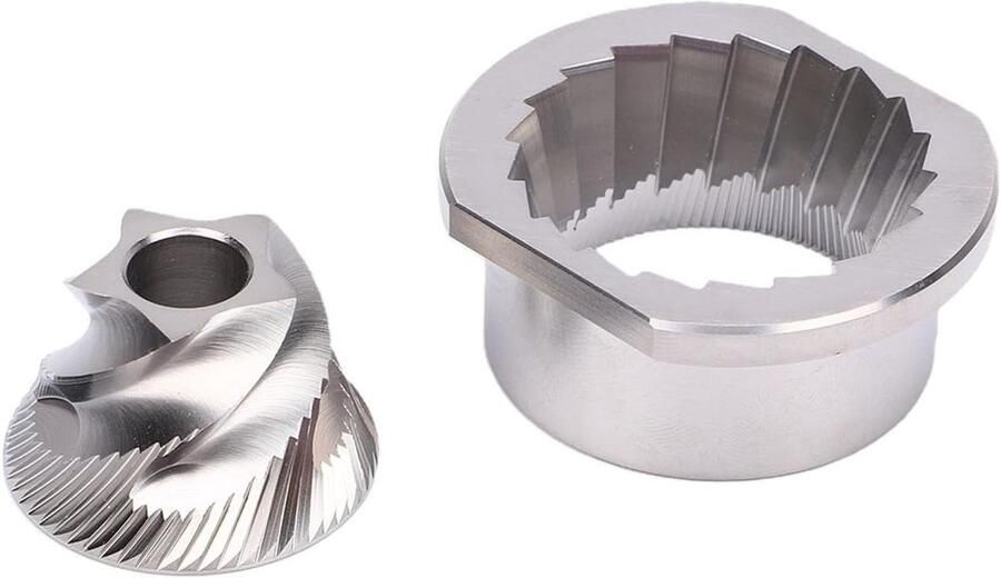 Maalwerkset Koffiemachine Koffiemolen Onderdelen Koffiebereiding Verbeteren Verbeterde Ringgroeven 48 mm Zilver