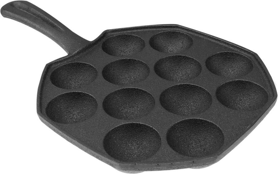 MAGICLULU Octopus Maker Skillet Mould Gietijzeren Pan 12 Mallen Anti-aanbak Bakplaat Voor Japanse Octopus
