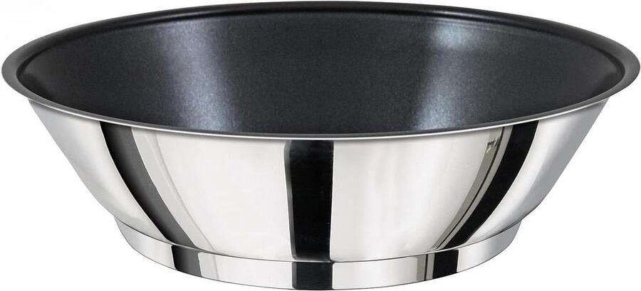 Magma s Gourmet Nesting Roestvrij stalen inductiezuig omelet pan met keramisch non-stick