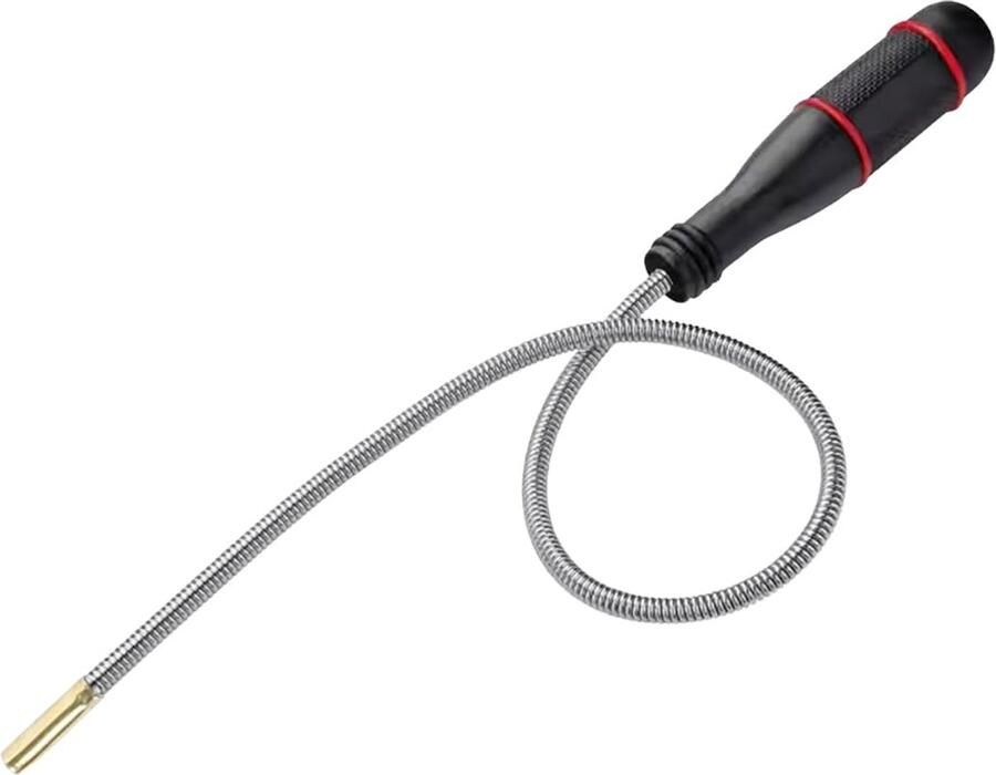 Magneet flexibele magneet met antislip handgreep krachtige flexibele telescopische magneet voor het verzamelen van kleine onderdelen bouten metalen voorwerpen (55 cm)