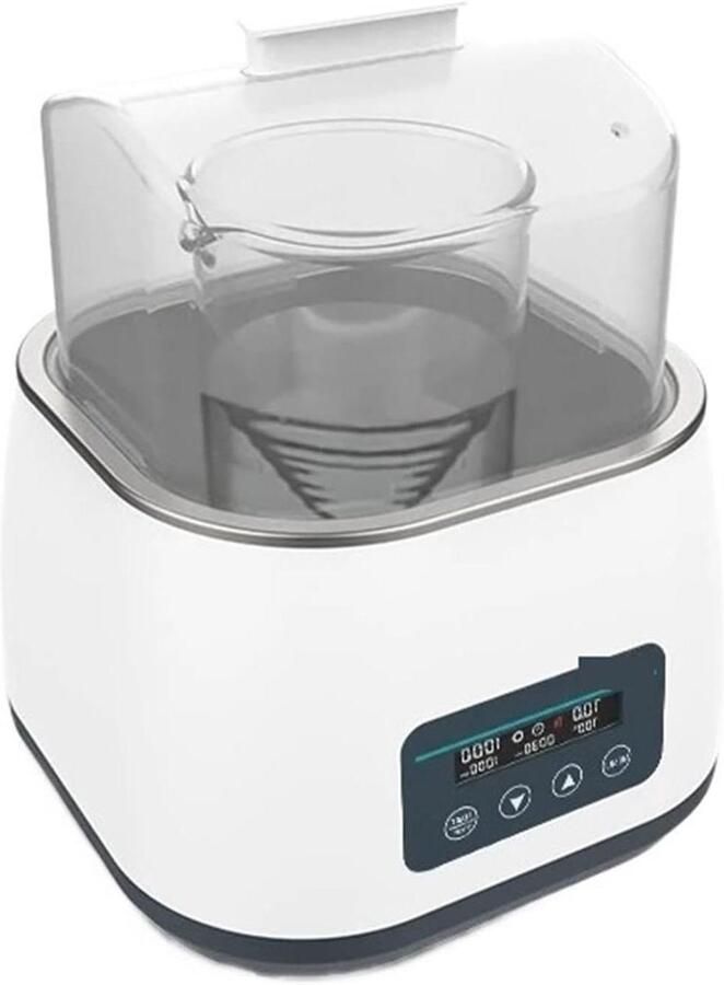 Magneetroerder Digitaal Laboratorium Mixer Nauwkeurig Mengen Thermostaatregeling Compact Ontwerp Zilver