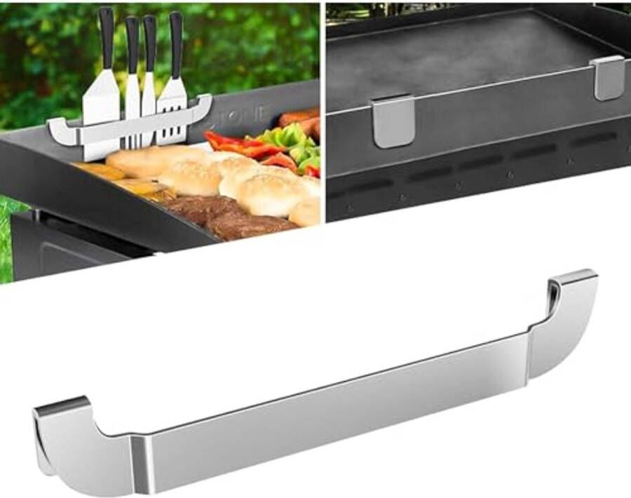 Magnetische Bakplaat Spatel Houder van Roestvrij Staal BBQ Grillaccessoires voor Koken en Grillen