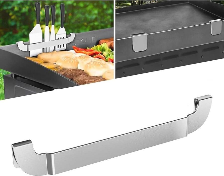 Magnetische Bakplaat Spatel Houder van Roestvrij Staal BBQ Grillaccessoires voor Koken en Grillen