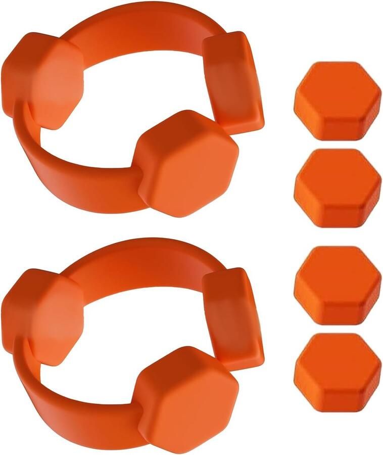 Magnetische Gespen Friteuse Accessoires Veilig Koken Hittebestendig Siliconen 10 cm Meerkleurig