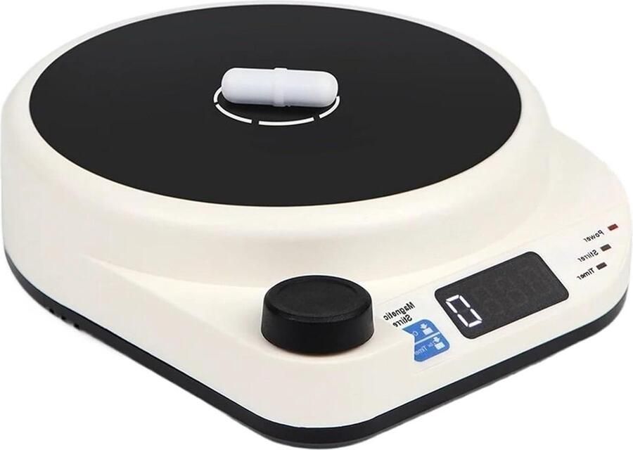 Magnetische Mixer Mini Roerder Vloeistoffen Mengen Borstelloze Motor 3 Liter Wit