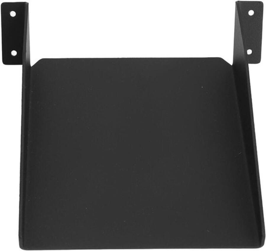 Magnetische Pellethulp Koolstofstaal Glijbaan Grill Schoonhouden Brede Compatibiliteit 16 x 15 x 4 cm Zwart