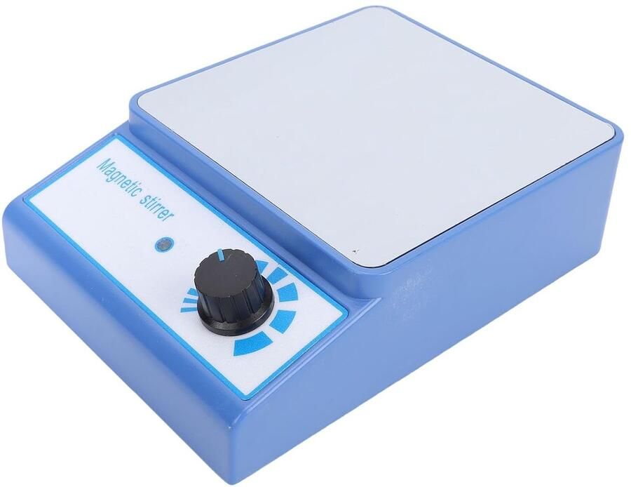 Magnetische Roerder Compacte Mixer Laboratoriumonderzoek Traploos Instelbare Snelheid 3000 Ml Capaciteit Zilver