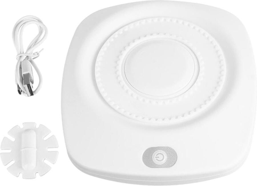 Magnetische Roerder Drank Mixer Gelijkmatig Mengen Intelligente Temperatuurregeling 12.5x13.5x3cm Wit