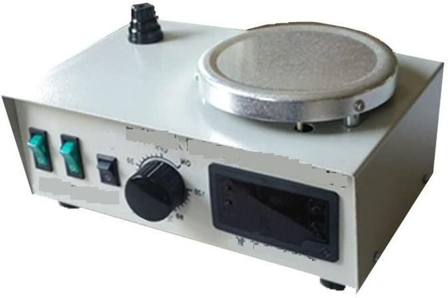 Magnetische Roerder Magneetroerder Laboratorium Vloeistoffen Mengen Met Verwarmingsplaat 1000ml Wit