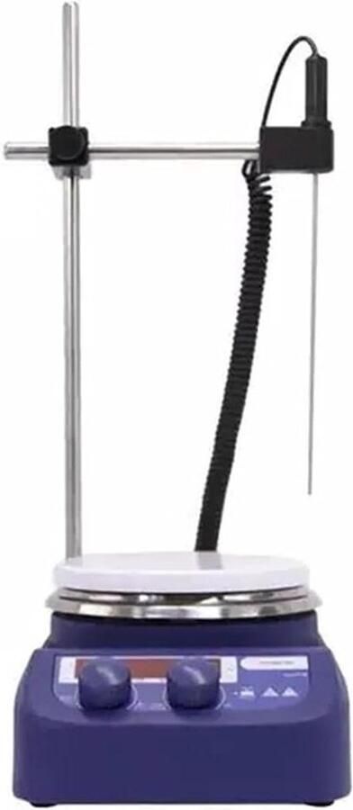 Magnetische Roerder Magnetische mixer Laboratorium roeren Keramische coating 3L Zilver